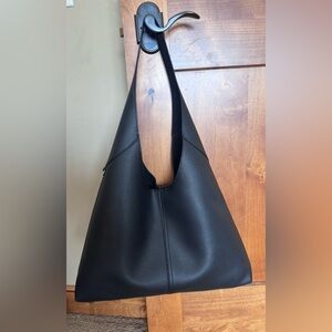 Universal Thread Black Vegan Leather Shoulder Bag